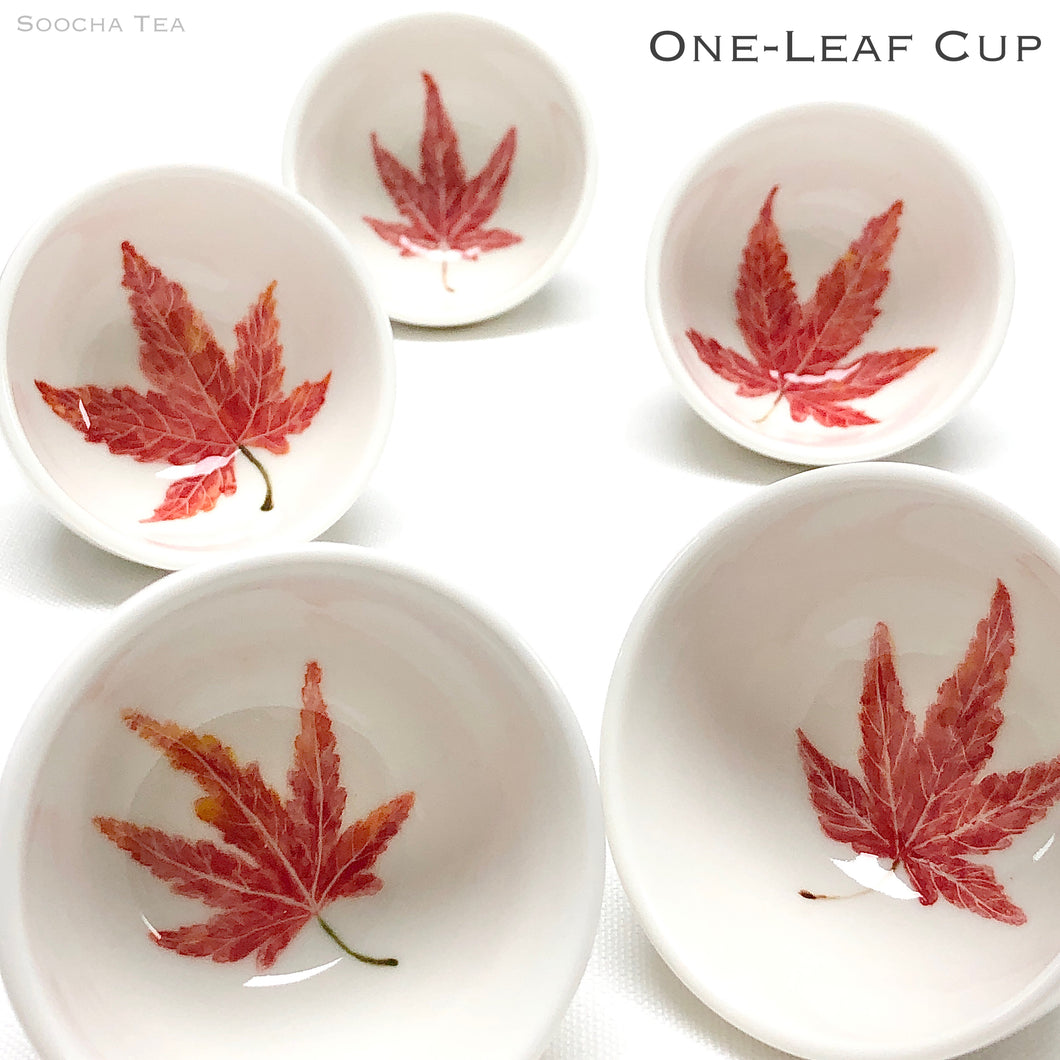 Maple Leaf Tea Cup