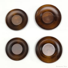 Load image into Gallery viewer, Round Wooden Saucers