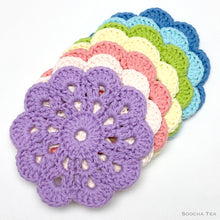 Load image into Gallery viewer, Flower Coasters