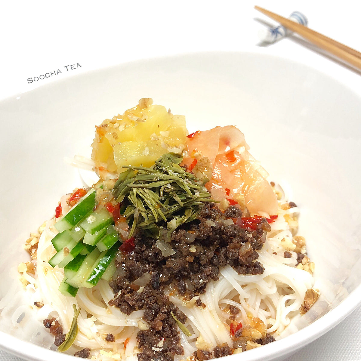 Bun Bo Xao with Woojeon | Recipes - Soocha Tea