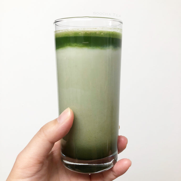 Mugwort Matcha Latte