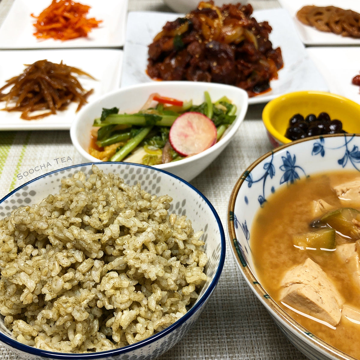 Mugwort Rice | Recipes - Soocha Tea