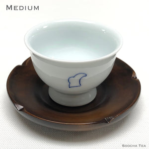 Flower Wooden Saucers