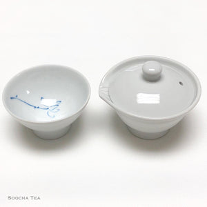 Porcelain Travel Set White