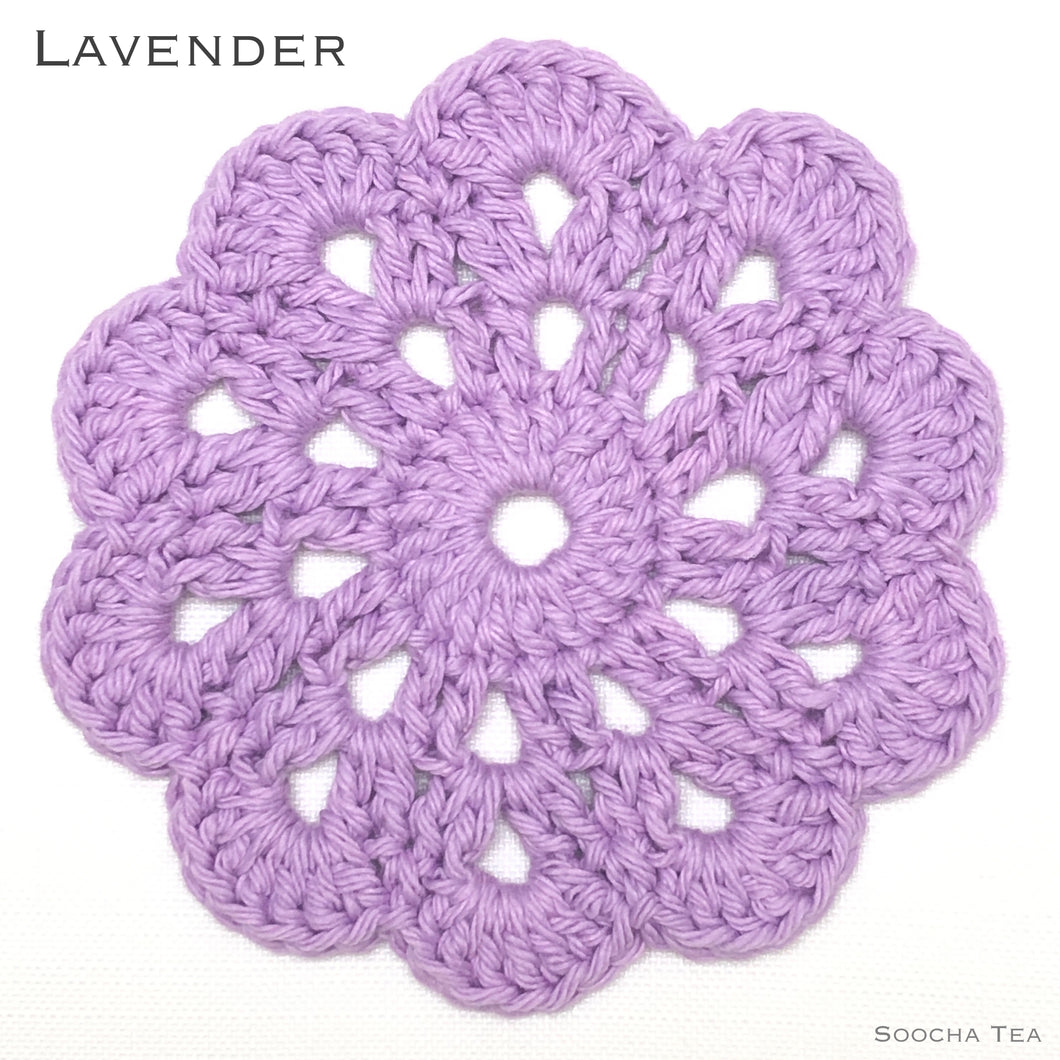 Flower Coasters