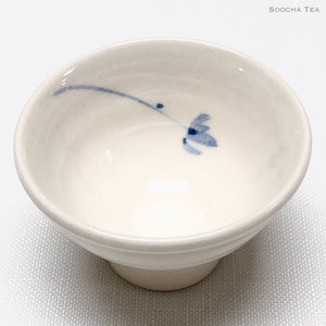 Blue Flower Tea Cup